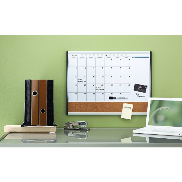 

Quartet Arc Frame Combination Planner Board 43 X 58 Cm (Whiteboard)
