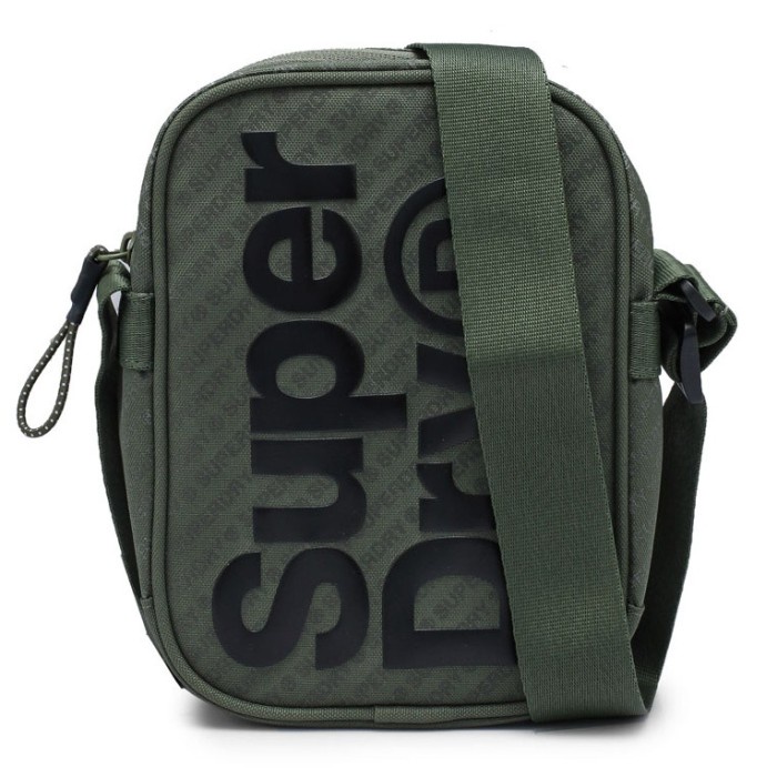 ✨New Tas Superdry Bb Festival Sling Bag Army Green Original Terbatas