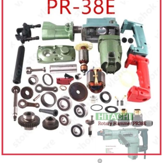 Ready...Ready...Ready...] part sparepart Hitachi PR38E jack hammer bobok beton PR 38E PR38 E