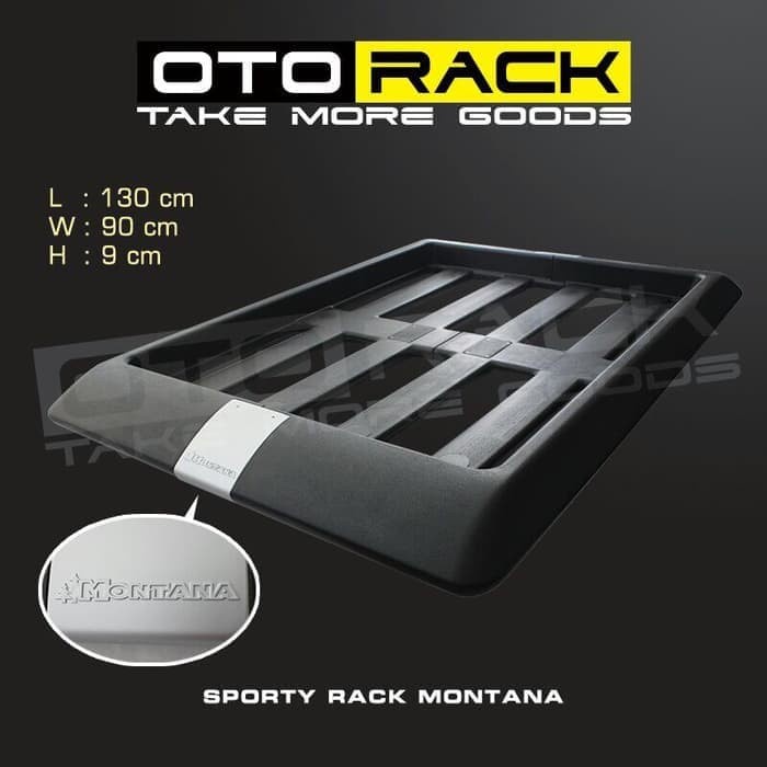 ✅Original Sporty Roof Rack Premium Montana Series By Otorack Mobil Avanza Xenia Limited
