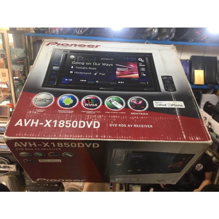 ✅Ori Head Unit Pioneer Avh-X1850Dvd Built In Processor Diskon