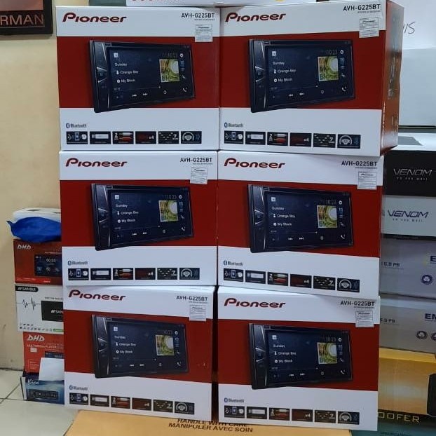 ✅Ori Head Unit Double Din Pioneer Avh G-225Bt Terbatas