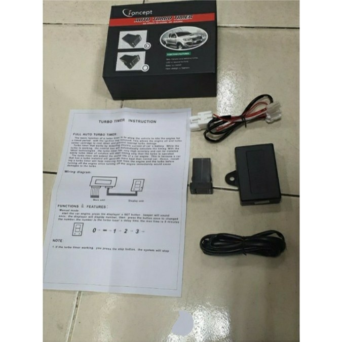 ✅New Ori Auto Turbo Timer I-Concept Mobil Toyota All New Innova Reborn 2016-21 Berkualitas
