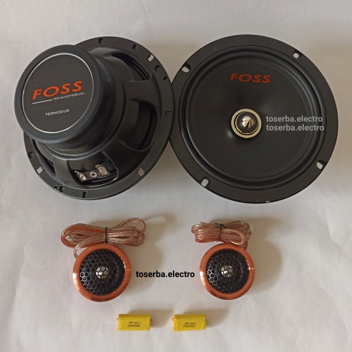 ✅New Ori Speaker 2Way Midbass 65In Fs3 Foss Genetic Plus Tweeter Coper Fs3 Berkualitas