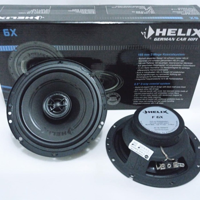 ✅New Ori Coaxial Helix F 6 X - German Car Hifi - New Coaxial Helix Brand High E Terbaru