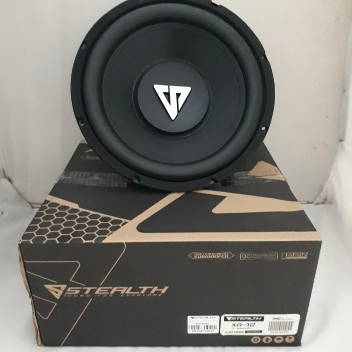✅Ori Subwoofer Stealth Xr-12 Subwoofer 12 Inch Stealth Xr-12 Berkualitas