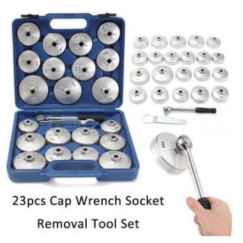 ✅New Oil Filter Cup  Kunci Oil Filter Mangkok  23 Pcs Terbaru