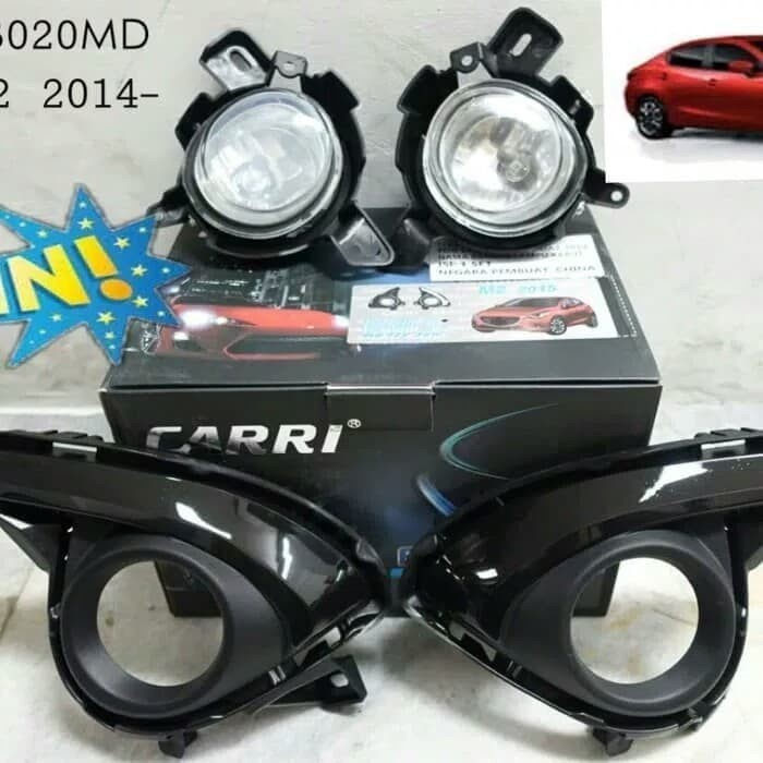 [Original] Foglamp Lampu Kabut Mobil Mazda 2 Skyactiv 2014Sd2016 Terbatas