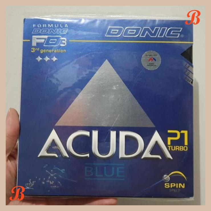 | anb | donic acuda p1 turbo max black rubber karet ping pong