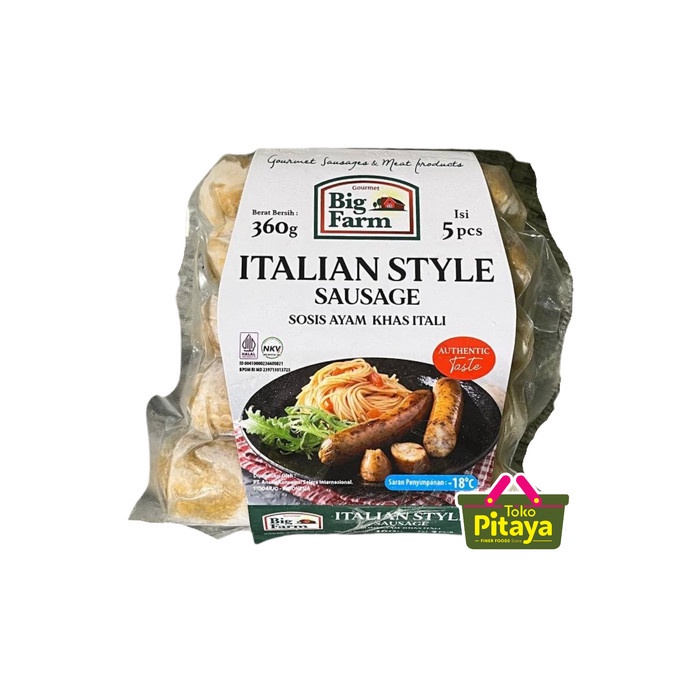 

*#*#*#] Sosis Big Farm Italian Style 360 gr