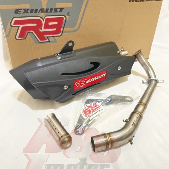 [Original] Knalpot R9 Misano Vario 150 Knalpot Racing R9 Misano Honda Vario 150 Terbaru
