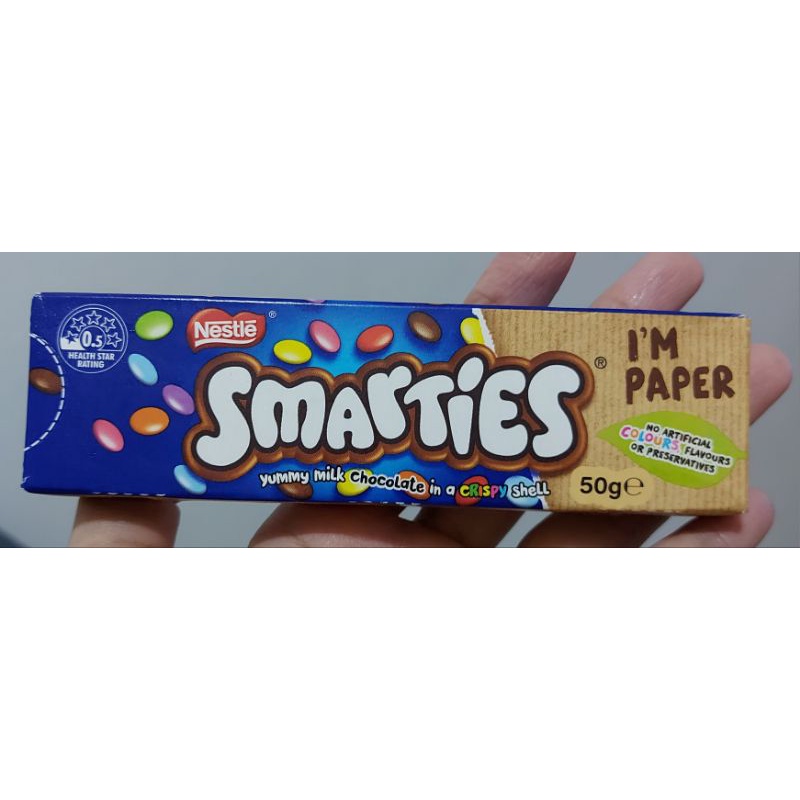 

Smarties Yummy Milk Chocolate in a Crispy shell from Australia