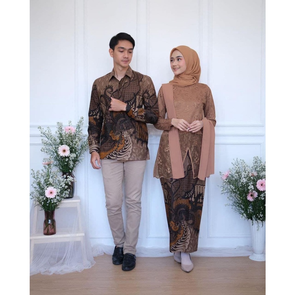 [EXCLUSIVE] MODEL TERKINI Kebaya Couple Modern Kebaya Tunangan Lamaran Wisuda Terbaru 2022 WIDBATIK