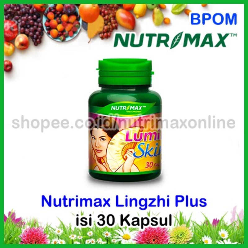Nutrimax Luminskin Isi 30 Vitamin Kulit Lumin Skin 0bat Penghilang Bekas Jerawat Flek Hitam Keriput 