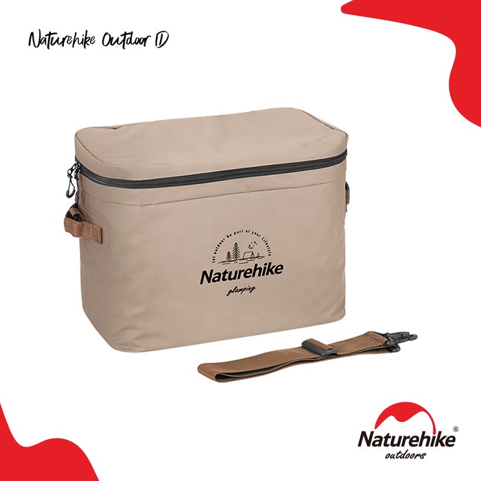 ✨Original Cool Box Naturehike Nh20Sj043 Outdoor Cooler Bag Diskon