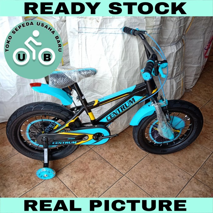 ✨Original Sepeda Anak Bmx 18 Inch Centrum Ban 3.0 New Limited