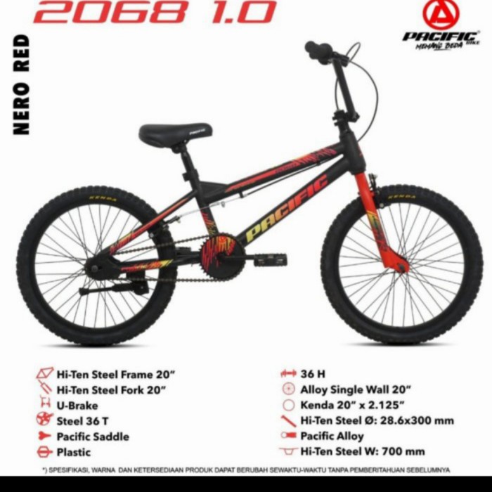 ✨Original Sepeda Bmx 20 Inch Pacific 2068 1.0 Terbatas