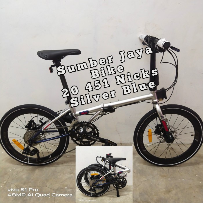 ✨Original Sepeda Lipat 20 Inch 451 Element Nicks Berkualitas