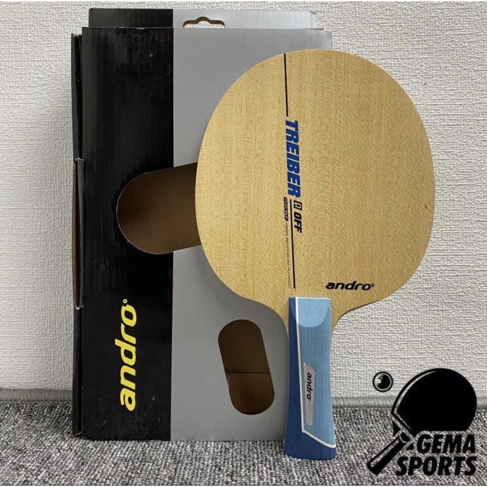 ✨Ori Kayu Bet Pingpong Tenis Meja Andro Treiber Q Off Original Diskon