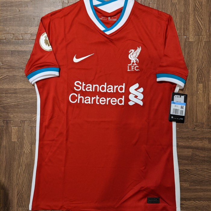 ✨Ori Jersey Liverpool 2020/2021 Home Size M Bnwt Original Limited