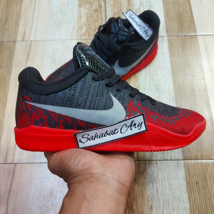 ✨Ori Sepatu Kobe Mamba Rage Black Red Diskon