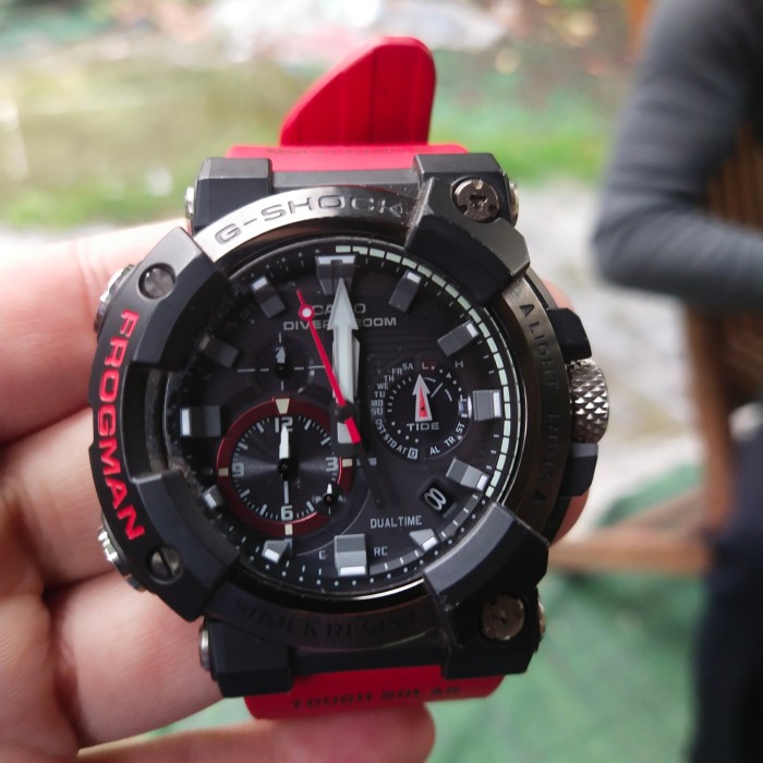 ✨Termurah Original 100 Casio G-Shock Frogman Gwf A1000 1A4Dr Diskon