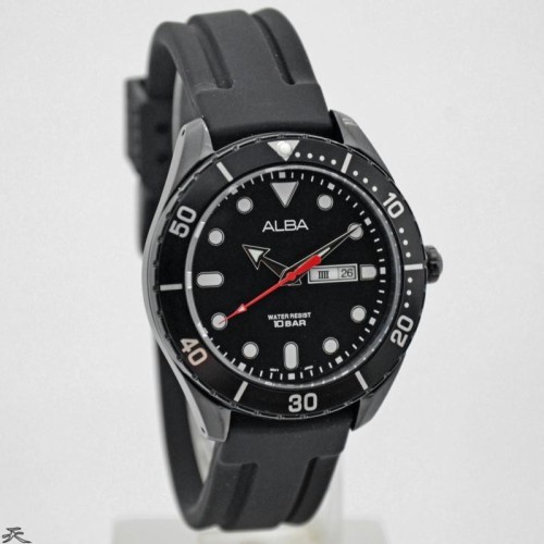 ✨Sale Jam Tangan Alba Pria Aj6119 Aj6119X1 Original Bergaransi 1 Tahun Berkualitas