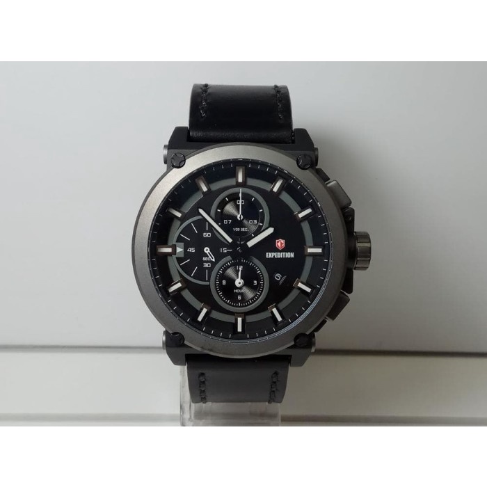 ✨Ready Jam Tangan Expedition Pria E6612 Mc Black Doff Berkualitas