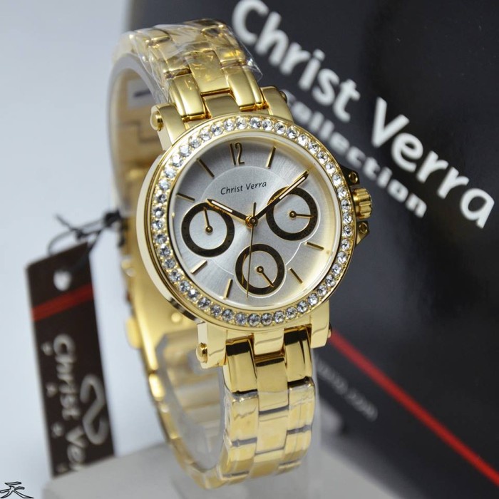 ✨Ready Christ Verra 21966L-12 Gold Original Terbatas