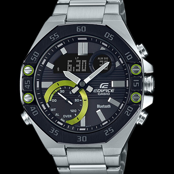 ✨Ready Jam Tangan Casio Edifice Ecb-10Db-1Adf Original Bluetooth Conection Terbatas