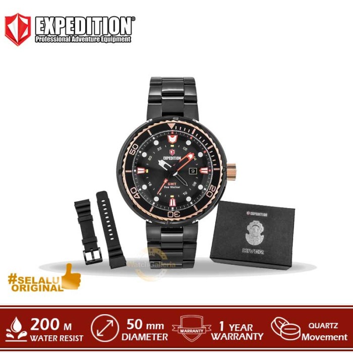 ✨Ready Jam Tangan Expedition E 6727 Md Bbrbare E6727 Mdbbrbare Original Diskon