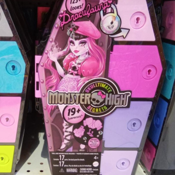 ✅Sale Monster High Draculaura Skulltimate Secrets Original Mattel Barbie Terbatas