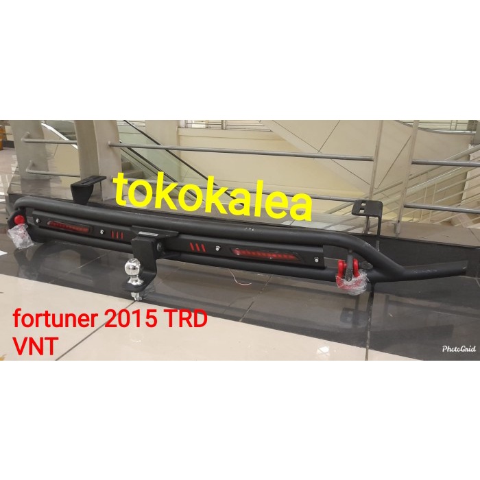 ✅Ready Towing Bar Cobra Style Bumper Belakang Toyota Fortuner 2015 Sevencode Diskon