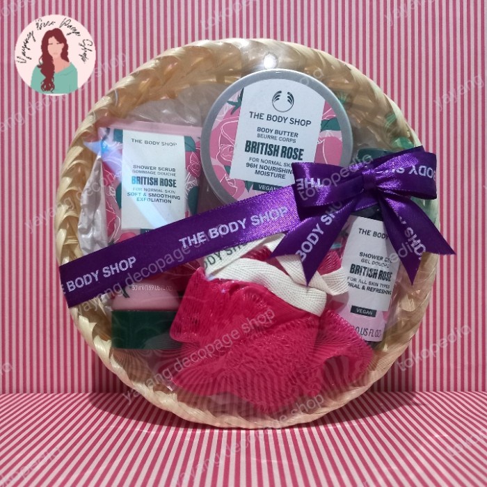 Parsel Ramadan British Rose The Body Shop Paket Seserahan Kado