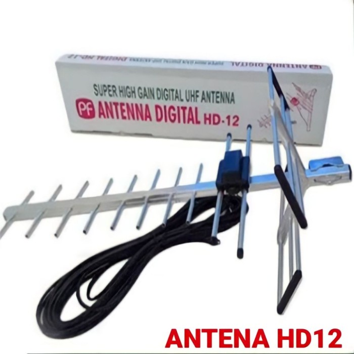 ANTENA TV DIGITAL OUTDOOR PF HD-12 ANTENNA LUAR PF HD 12