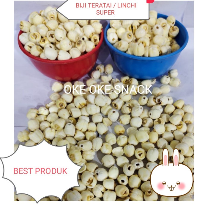 

Biji Teratai /Lienchi /Lotus Seed Super Quality 1000Gram