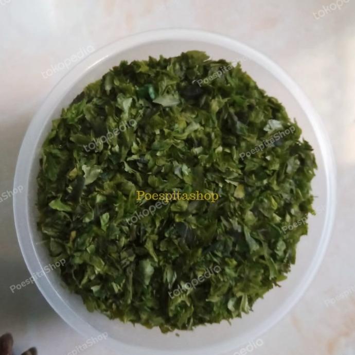 

monggo] 100 gram aonori/ao nori/seaweed flakes/nori/rumput laut bubuk