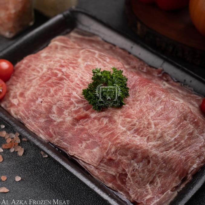 

Beef Slice Meltique Wagyu / Daging Iris Tipis Meltique Premium 500 Gr. SS