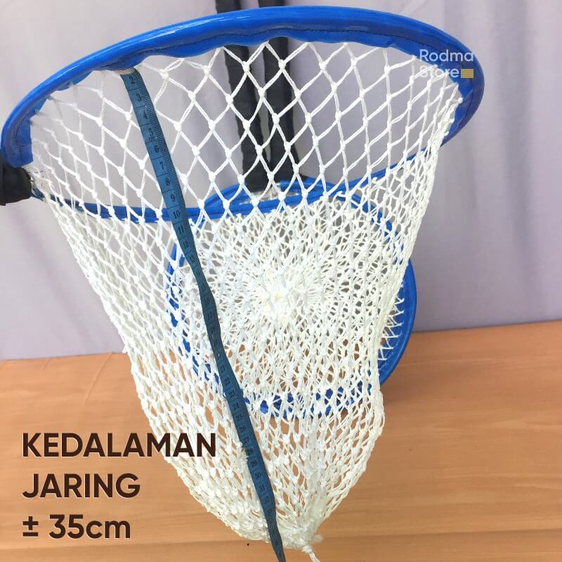 Serok Serokan Lat Jaring Ikan Besar Gillnet Jilnet Double 2 Lapis Lele Nila Gurame