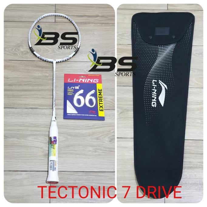 RAKET BADMINTON RAKET LINING TECTONIC 7 D / TECTONIC 7 DRIVE ORIGINAL