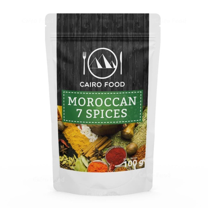 

Promo Moroccan Seven Spices Baharat Cairo Food - 1 Kg