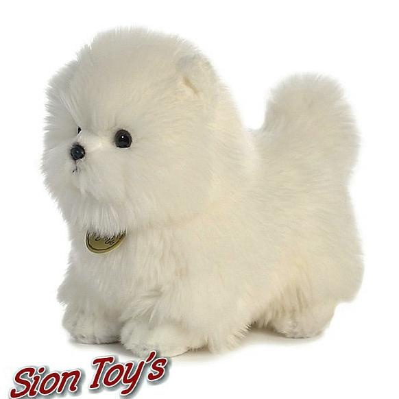 Boneka Hewan Anjing Mini Pom (Pomeranian Dog Stuffed Animal) PG