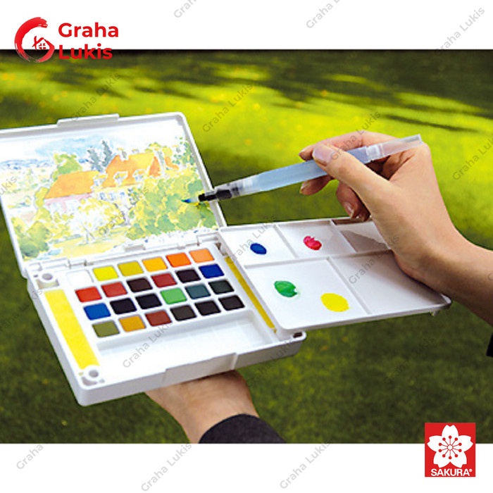 

SAKURA KOI WATERCOLOR 30 WARNA ORIGINAL TERBARU