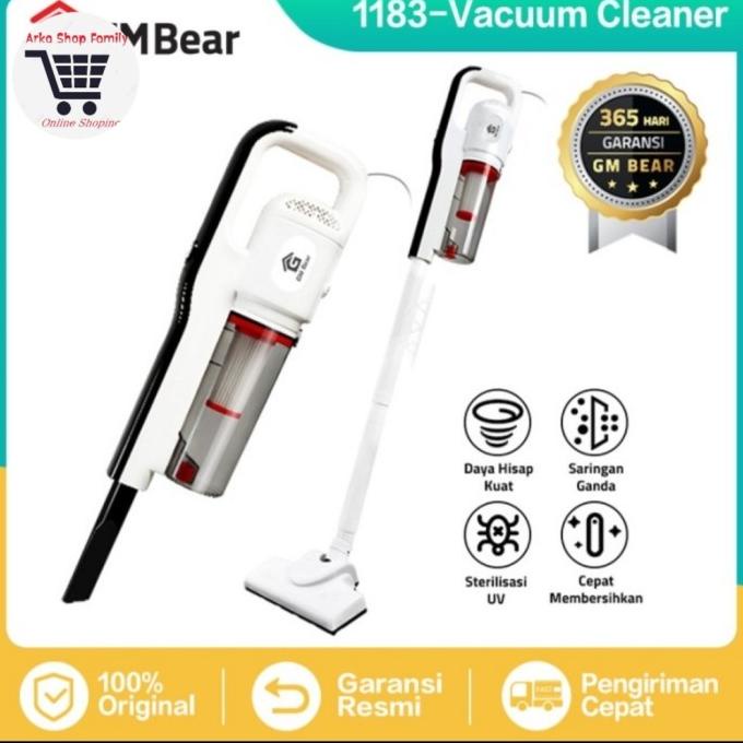 Gm Bear Vacuum Cleaner Penyedot Penghisap Debu Vacum Clean 1183 Vakum Rainkoshi