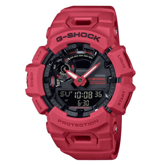 ✨New Ori Casio Original G-Shock Gba-900Rd-4A Gba 900Rd 4A 900 Rd Gba900 Pria La Terbaru