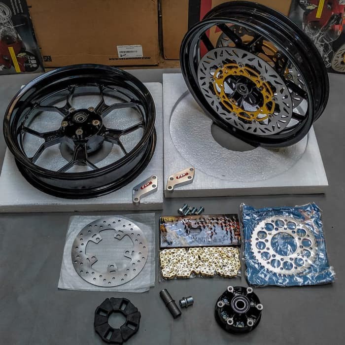 ✅Ori Velg Vrossi R15V3 Velg Double Disk Diskon