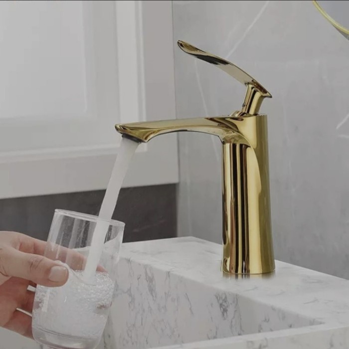 ✅Ori Kran Wastafel Gold Maihauses / Keran Air Model Toto Emas / Model Toto Diskon