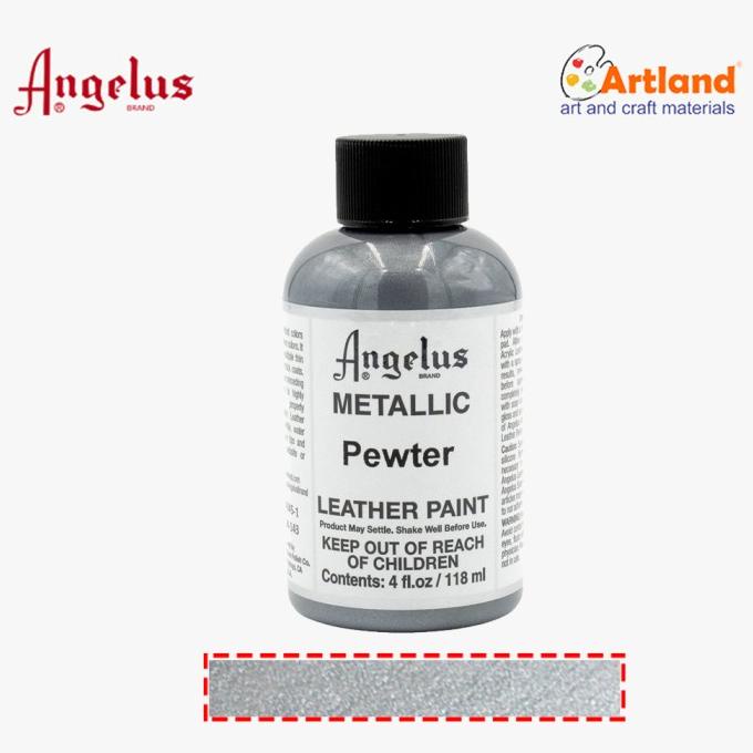 

] Angelus Metallic Pewter Paint // Angelus Acrylic Leather Paint Pengiriman Cepat
