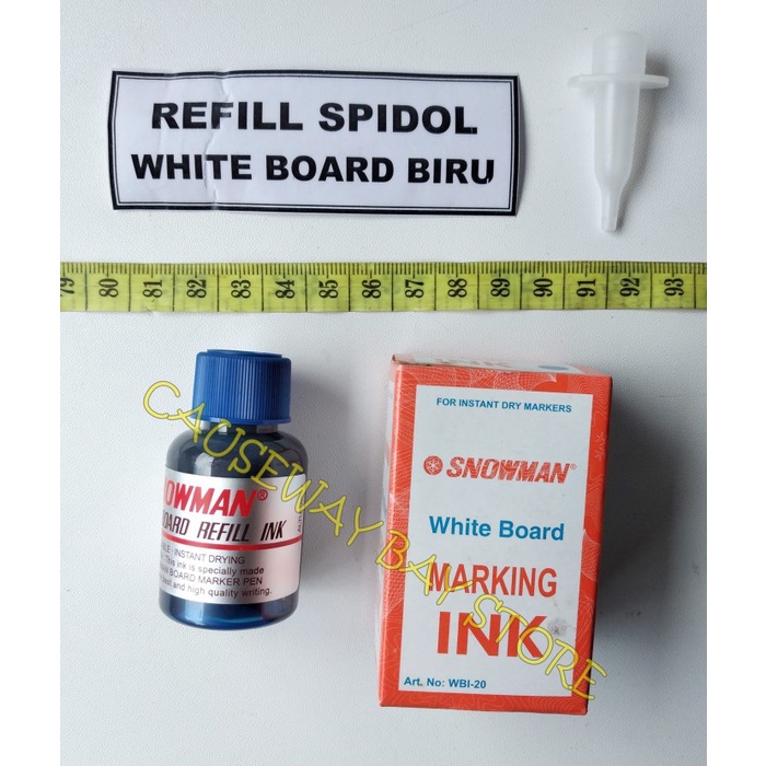 

Refill Spidol White Board Biru Best
