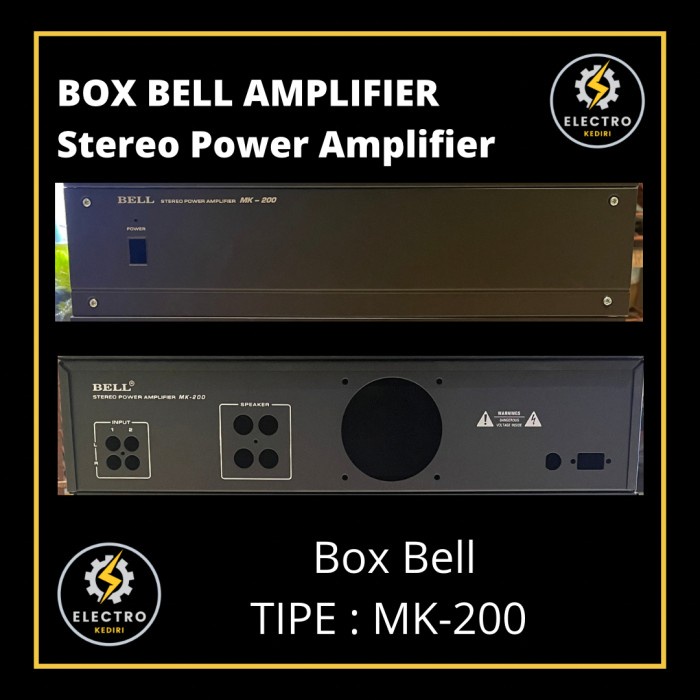 """] Box bell mk 200 polos box ampli bell mk200 hitam terlaris